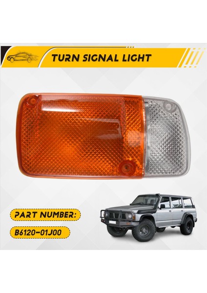 Sağ Köşe Işığı Göstergesi Sinyal Lambası Nissan Devriyesi Gq Y60 1987-1994 B6120-01J00 (Yurt Dışından) indirimleri
