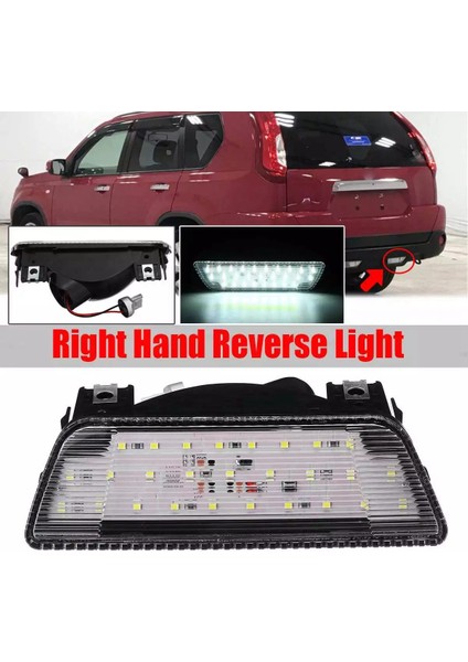 LED Sağ Arka Tampon Işık Kuyruğu Ters Fren Lambası Nissan X-Trail Rogue 2008-2013 Için (Yurt Dışından) fiyatları