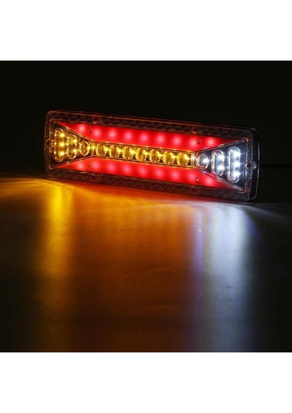 12V Taet Işık LED Dinamik Kamyon Işıkları Arka Fren Işıkları Sinyal Track Traktör Işık Römork Bus (Yurt Dışından) fırsatları