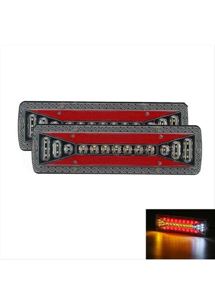 12V Taet Işık LED Dinamik Kamyon Işıkları Arka Fren Işıkları Sinyal Track Traktör Işık Römork Bus (Yurt Dışından) indirimleri