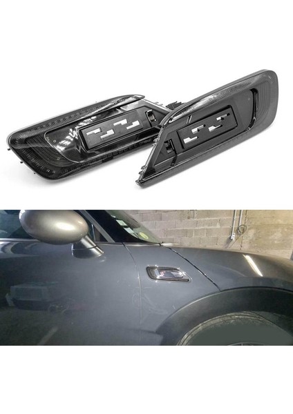 Mini Cooper F54 Clubman 16-23 63137358469 63137358470 Için Dinamik LED Yan Işaretleme Dönüş Sinyal Lambası (Yurt Dışından) fiyatları