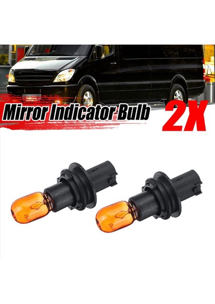 Mercedes-Benz Dodge Sprinter / Crafter 2006+ Yan Kanat Ayna Göstergesi Ampul Tutucu Turn Sinyal Sinyali Ampul L &amp R (Yurt Dışından) indirimleri