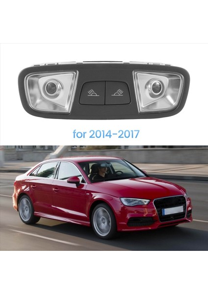 8VD947111A 8VD947111B Iç Arka Okuma Işığı LED Okuma Audi A3 2014-2017 Için Hafif Araba (Yurt Dışından)