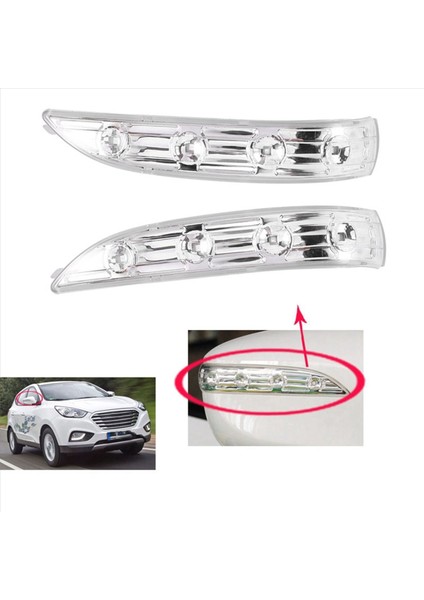 Hyundai Için 5x Tucson IX35 2010-2014 Dikiz Aynası Işık Dönüş Sinyal Lambası Işık Yan Ayna Göstergesi 876142S200 Sol (Yurt Dışından) fiyatları