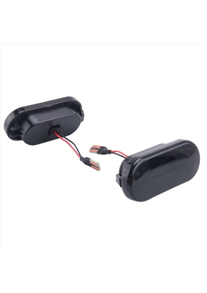 4pcs Amber LED Fender Yan Işaretçisi Dönüş Sinyal Işıkları Koltuk Için Ibiza Leon Skoda Için Ford Focus Mk2 (Siyah) (Yurt Dışından) fiyatları