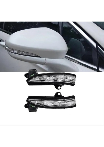 1paır Dikiz Ayna Turn Sinyal LED Gösterge Işığı 31498601 Ford Mondeo 2013-2020 DS73-13B382-BA DS7313B381BA (Yurt Dışından) modelleri