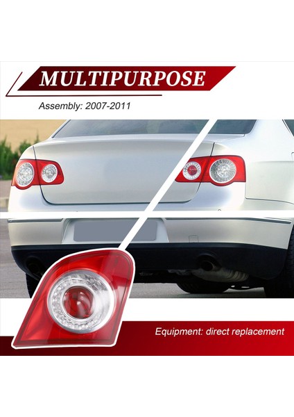 Araba Iç Kuyruk Işık Kabuğu Arka Lamba Konutu Vw Passat B6 Sendan 2007-2011 Kuyruk Gölgesi Sol (Yurt Dışından) indirimleri