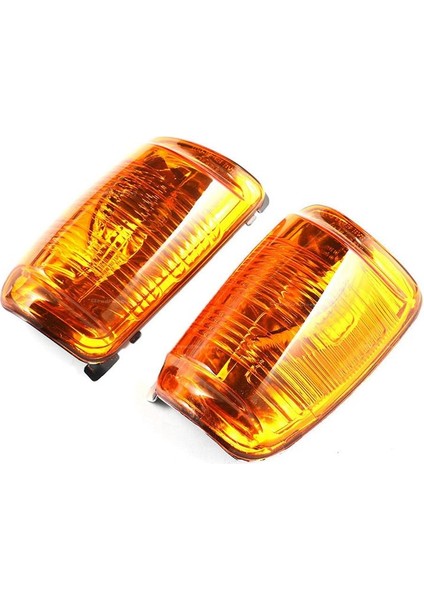 1paır Sarı Kapı Kanadı Ayna Göstergesi Ford Transit Mk8 2014-19 BK31-13B381-AB BK31-13B382-AB (Yurt Dışından)