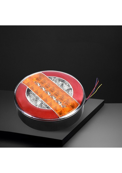 4pcs 4 Inç Römork Dinamik Kuyruk Işığı 24V LED Kamyon Fren Lambası LED Yuvarlak Su Hamburger Arabalar Tekneler Otobüsler Için (Yurt Dışından) modelleri
