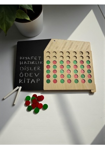 Kids Benim Günlük Rutinim, Kara Tahtalı, Görev, Alışkanlık Panosu, Görev Takip Çizelgesi, To Do List modelleri