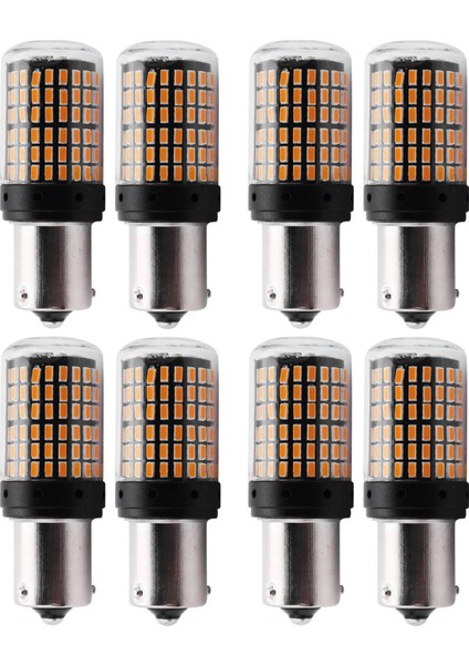 8pcs Süper Parlak Yok Hiper Flaş Yok 1156 Canbus Araç LED Işık BA15S PY21W 144SMD 3014 Chıps Araç LED (Yurt Dışından)