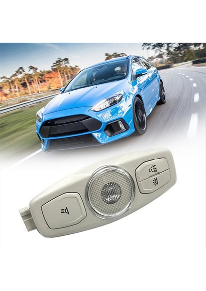 Araba Okuma Işık Çatı Maplaması 3 Düğmeler AM51-13K767-FORD Focus Aviat 12-17 AM5113K767GE Tavan Işığı (Yurt Dışından) indirimleri