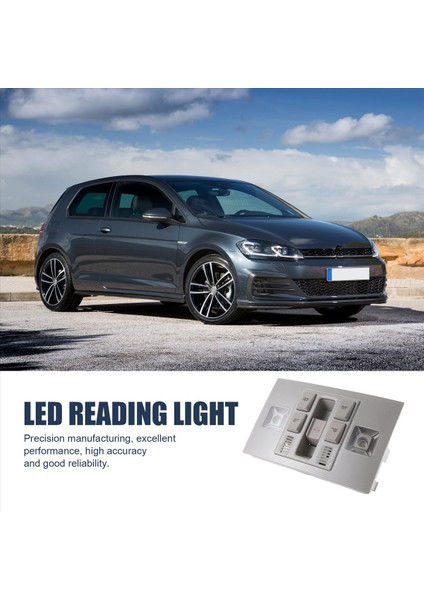 LED Okuma Hafif Çatı Tavan Kubbe Lambası 5NG947105A Vw Golf Mk7 2015-2017 Tiguan L Iı Mk2 Süper 2016-2017 (Yurt Dışından) fırsatları