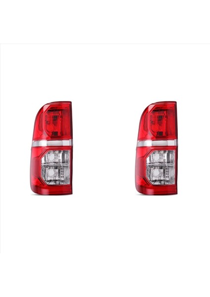 Toyota Hilux Için 2x 2005 - 2015 Araba Arka Arka Lamba Fren Lambası Kuyruk Lambası Ampul Olmadan Sol (Yurt Dışından)