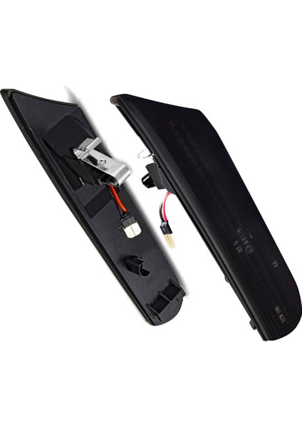 Porsche Boxster Için 2x LED Yan Işaretçi Işığı 986 996 911 Carrera Targa 1996-2004 Dönüş Sinyal Lambası Füme Siyah (Yurt Dışından) modelleri