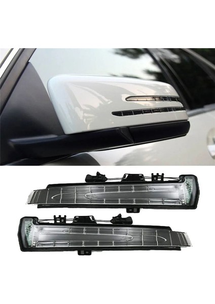 Mercedes Benz E C Sınıfı 2009-2015 Dış Kapı Aynası LED Gösterge Lens Montajı Sol Taraf A1569069300 (Yurt Dışından) fırsatları