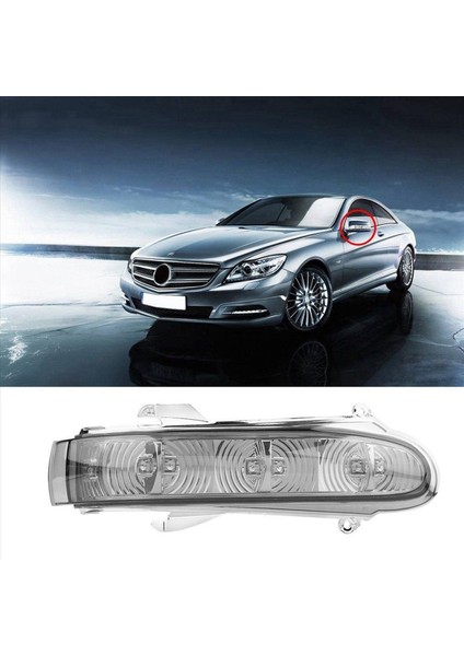 2 Çift Arka Görünüm Yan Ayna Lambası Göstergeleri Mercedes Benz S/cl Sınıfı Için Sinyal Işığını Döndür (Yurt Dışından) modelleri