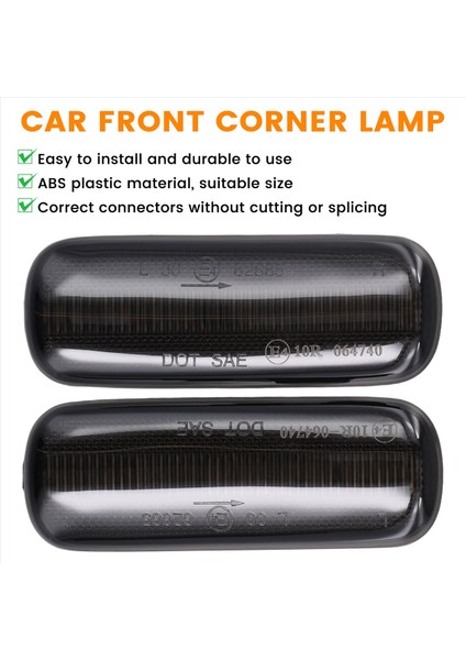 LED Dinamik Yan Ayna Göz Kırpıyor Citroen C4 Mkı Coupe Hatchback Sedan 2006-2010 6325G2 Araç Parçaları Için Sinyal Işıkları (Yurt Dışından) modelleri