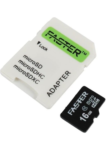 16 GB Uhs-I U1 Sınıf 10 Micro Sdhc Hafıza Kartı