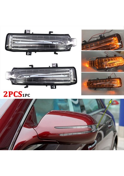 Dinamik Dönüş Sinyal Lambası Işık Dikizli Ayna Gösterge Işığı Mercedes Benz E-Coupe W207/C207 Cls Clc Sl Slk Sınıfı (Yurt Dışından) indirimleri