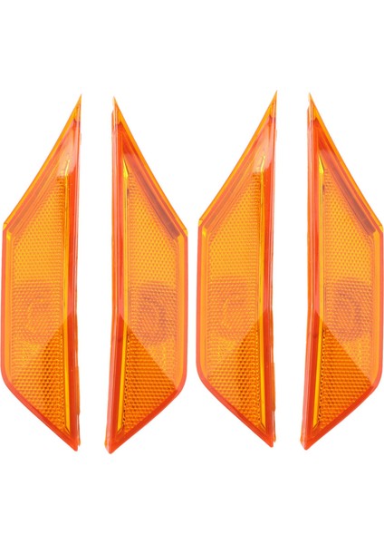 2016 Için 2set Yan Işaret Lambası Lensi 10 Nesil Honda Civic Sedan/coupe/hatchback (Turuncu) (Yurt Dışından)