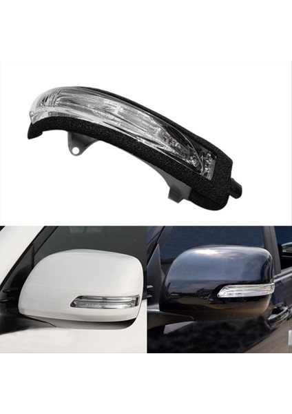 1 Çift Ters Çevirme Sinyali Işık Yan Ayna Işığı 81730-60120 81740-60090 Toyota Prado Land Cruiser (Yurt Dışından) fiyatları
