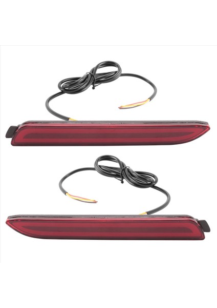 8x LED Tampon Reflektörü Toyota Için Parlak Kırmızı Lens Fren Lambaları Camry 2006-2014 (Yurt Dışından) fiyatları