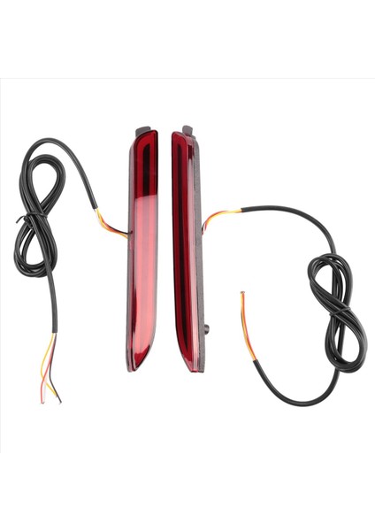 8x LED Tampon Reflektörü Toyota Için Parlak Kırmızı Lens Fren Lambaları Camry 2006-2014 (Yurt Dışından) modelleri