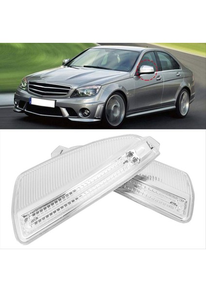 1 Çift Dikiz Aynası Dönüş Sinyali 2048200721 2048200821 Mercedes-Benz C Sınıfı W204 W164 ml Sınıf ML300 ML500 ML550 (Yurt Dışından) fırsatları