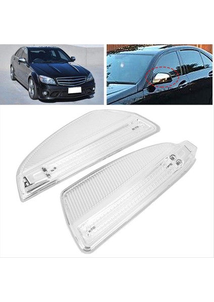1 Çift Dikiz Aynası Dönüş Sinyali 2048200721 2048200821 Mercedes-Benz C Sınıfı W204 W164 ml Sınıf ML300 ML500 ML550 (Yurt Dışından) indirimleri