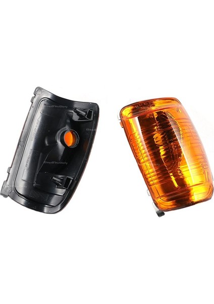 1 Çift Yan Kanat Dönüş Sinyali Işık Lens Gövdesi Gösterge Lambası Kapağı 2015-UP Ford Transit 150 250 350HD (Yurt Dışından) indirimleri