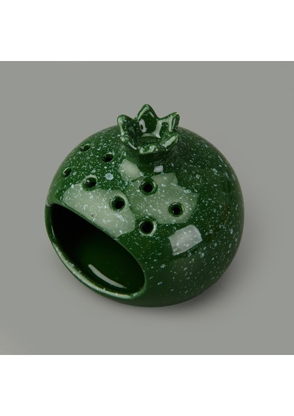 Deco Melograno Buhurdanlık - Yeşil - 10 cm fiyatları