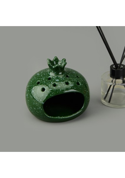 Deco Melograno Buhurdanlık - Yeşil - 10 cm fırsatları