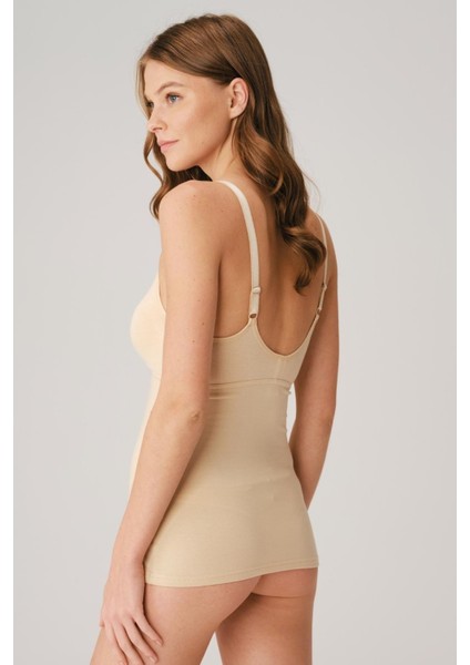 Modal Pamuklu Lohusa Önden Açılan Ten Emzirme Atleti fiyatları