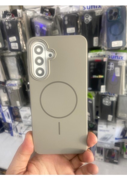 Samsung A26 5g Uyumlu Titanyum Gri Şık Tasarım Ince Kılıf