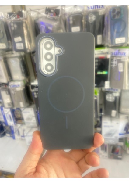 Samsung A26 5g Uyumlu Siyah Şık Tasarım Ince Kılıf