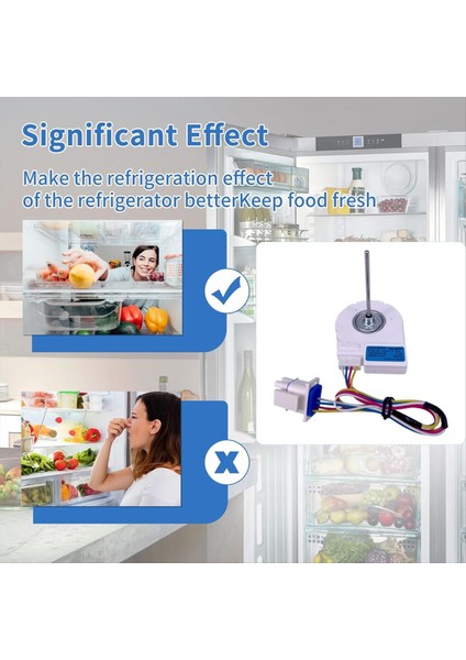 Ge Buzdolabı Için UDQT26GE3 Buharlaştırıcı Fan Motoru (Yurt Dışından) fiyatları