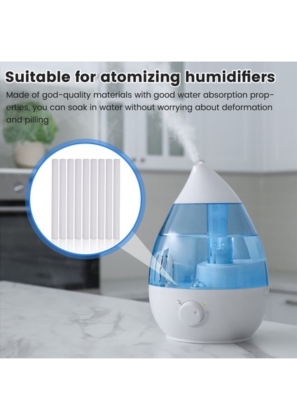Ultrasonik Aroma Difüzörü Için 50 Adet Nemlendirici Çubuk Pamuk Filtre (Yurt Dışından) fırsatları