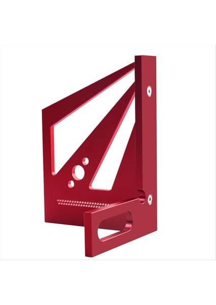 Ahşap Işleme Ölçüm Cetveli 22 5/30/45/60/67 5 Degree Square Cetvel Pregractor Mühendis Carpenter Çizim-Kırmızı Metric Için (Yurt Dışından)