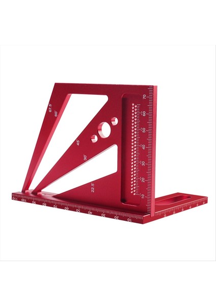 Ahşap Işleme Ölçüm Cetveli 22 5/30/45/60/67 5 Degree Square Cetvel Pregractor Mühendis Carpenter Çizim-Kırmızı Metric Için (Yurt Dışından) indirimleri