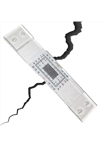 Çatlak Izleme Kaydı 6 Adet Çatlak Ölçüm Aracı Çatlak Genişliği Göstergesi Açık Akrilik Köşe Çatlak Karşılaştırma Kaliperi (Yurt Dışından) fiyatları