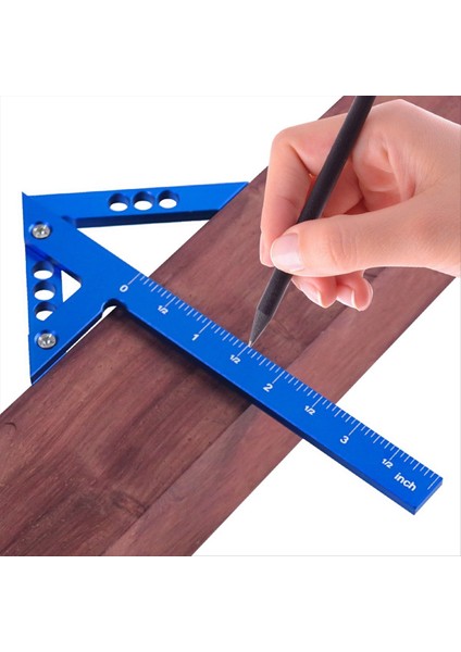 Center Scribe Ölçüm Aracı Ahşap Çizgisi Kalibreler Göstergesi 45/90 Derece Dik Açılı Çizgi Gösterge Carpenter Cetvel Inch (Yurt Dışından) fiyatları