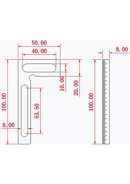 Alüminyum Alaşım Ahşap Işleme Fikstürü 90 Derece Hassas Kenetleme Kare Sağ Açılı Kelepçeler Köşe Konumlandırma Cetveli (Yurt Dışından) indirimleri