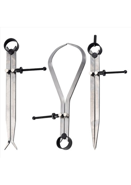 Dış Dış Bölmesinin Içinde Yaylı Kaliper Set 8 Inç Makine Tools 3 Pack (Yurt Dışından) modelleri