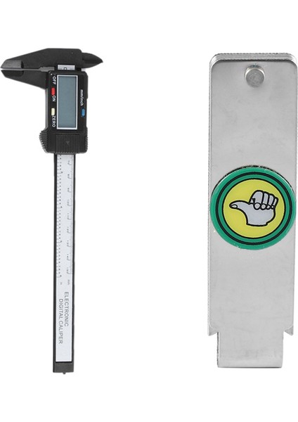 Altı Kaliper Alet Mücevherlerini Ölçen Ayak Boyutunu Ölçen Değerli Taş Takılar Elmaslı Dijital Kaliper (Yurt Dışından)