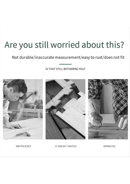 Ahşap Tenon Gauge Yüksek Hassasiyetli Ahşap Işleme Ahşap Tenon Gösterge Kalınlık ve Duvar Kalınlığı Ölçüm Aracı (Yurt Dışından) indirimleri