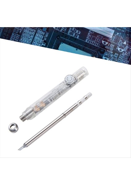 SH72 Lehimleme Demir 65W 12-24V 220-400 ℃ Ayarlanabilir Sıcaklık SH72 Ku Kaynak Aracı T12 Şeffaf Beyaz (Yurt Dışından) indirimleri