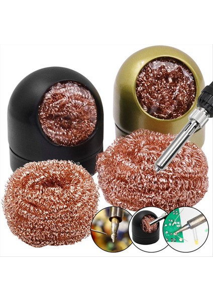 Lehimleme Demir Uç Temizleyici Lehimleme Demir Uç Despenting Temizleme Topu Havalandırma Demir Uç Despenning Bakır Top (Yurt Dışından) fiyatları