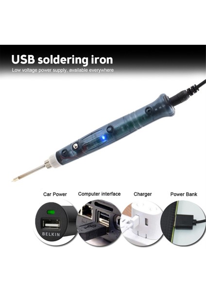 5V 8W USB Lehimleme Demir Mini Taşınabilir Profesyonel Elektrikli Havalandırma Demir Ev Dış Mekan Onarım Aracı Hızlı Isıtma (Yurt Dışından) fiyatları
