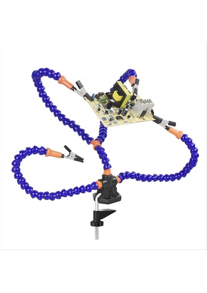 Braket Onarım Aracı ile Ayarlanabilir Pcb Için Klipsli Lehim Istasyonu Braketi Evrensel Kol Dört Pençe Lehimleme Istasyonu (Yurt Dışından) modelleri